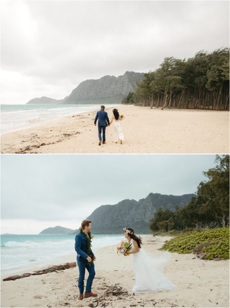 Honolulu elopement by Emily Choy Photography
