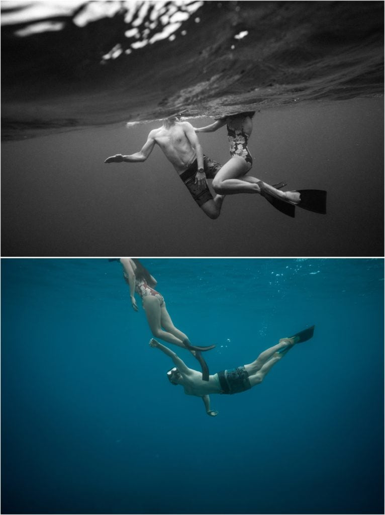 Underwater photographer - Oahu Hawaii